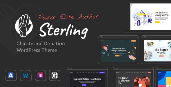 Sterling - Charity & Donation WordPress Theme