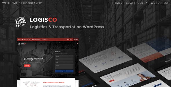 Logisco - Logistics & Transportation WordPress