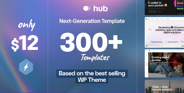 Hub - HTML Responsive Multi-Purpose Template