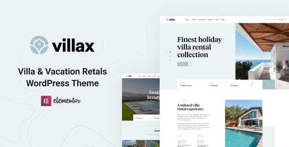 Villax - Villa & Vacation Rentals WordPress Theme