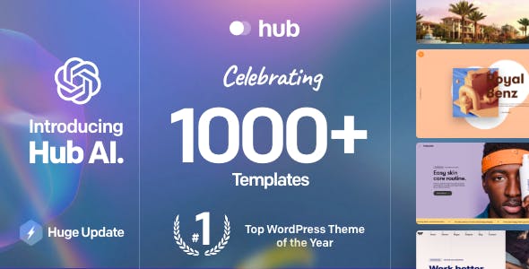 Hub - Responsive Multi-Purpose WordPress Theme