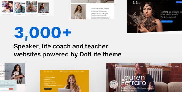 DotLife | Coach Online Courses WordPress
