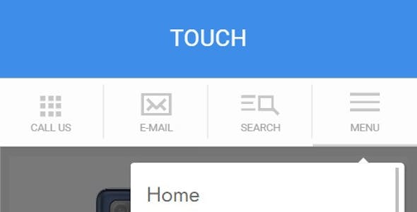 TOUCH: A Lighter-than-air WordPress Mobile Theme