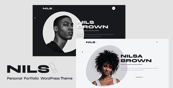 Nils - Personal Portfolio WordPress Theme