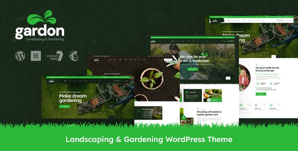 Gardon - Landscaping & Gardening WordPress Theme