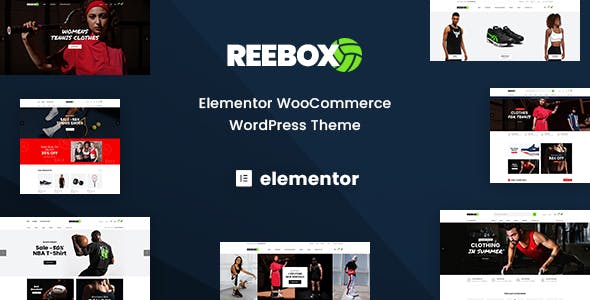 Reebox - Elementor WooCommerce WordPress Theme