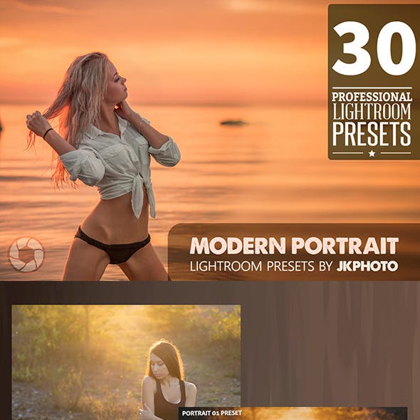 30 Portrait Lightroom Presets