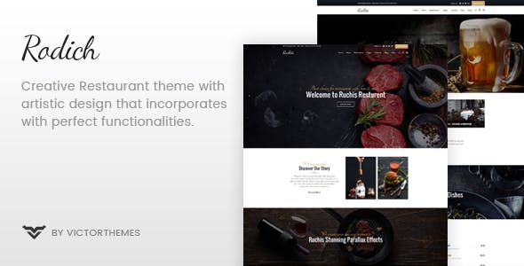 Rodich - A Restaurant WordPress Theme