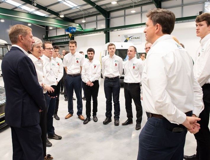 Theresa May visits Inflexion-backed Xtrac.jpg